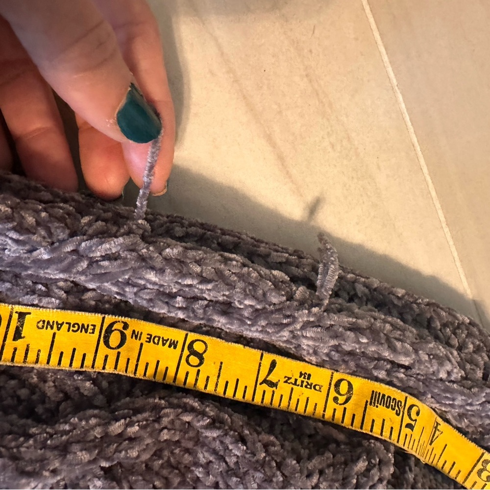Fashion Nova Plush Knit Cardigan in Gray - Picture 9 of 10